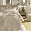 Flannel Stripe Duvet Cover Set-2000723313-2000723312
