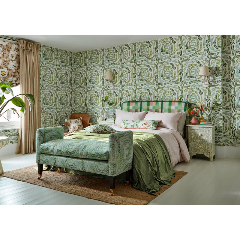 Ertha Fabric, Positano/Clover/Fig Leaf