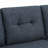86" Linen Blend Upholstered Sleeper Sofa