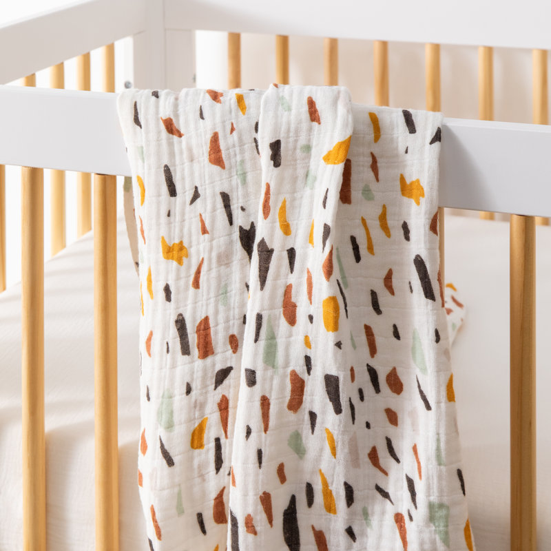 Terrazzo Muslin Swaddle
