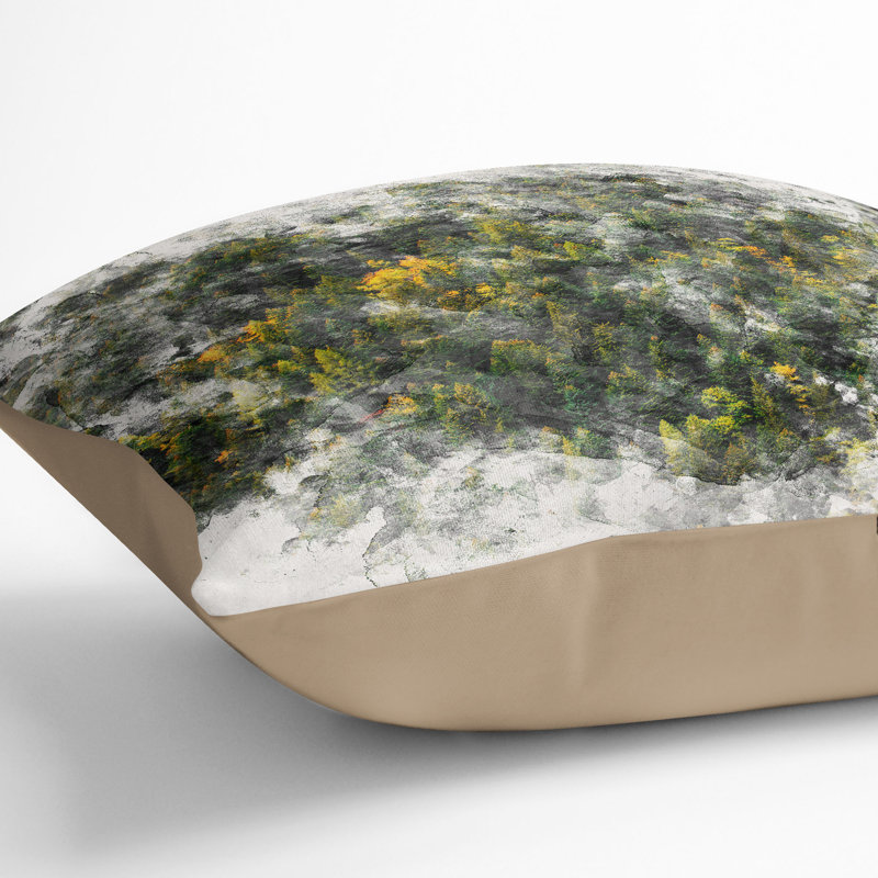 Square Throw Cushion, Stone, 55cm H x 55cm W x 20cm D