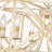 6 - Light Steel Dimmable Lantern Drum Chandelier - Antique Ivory-273921467