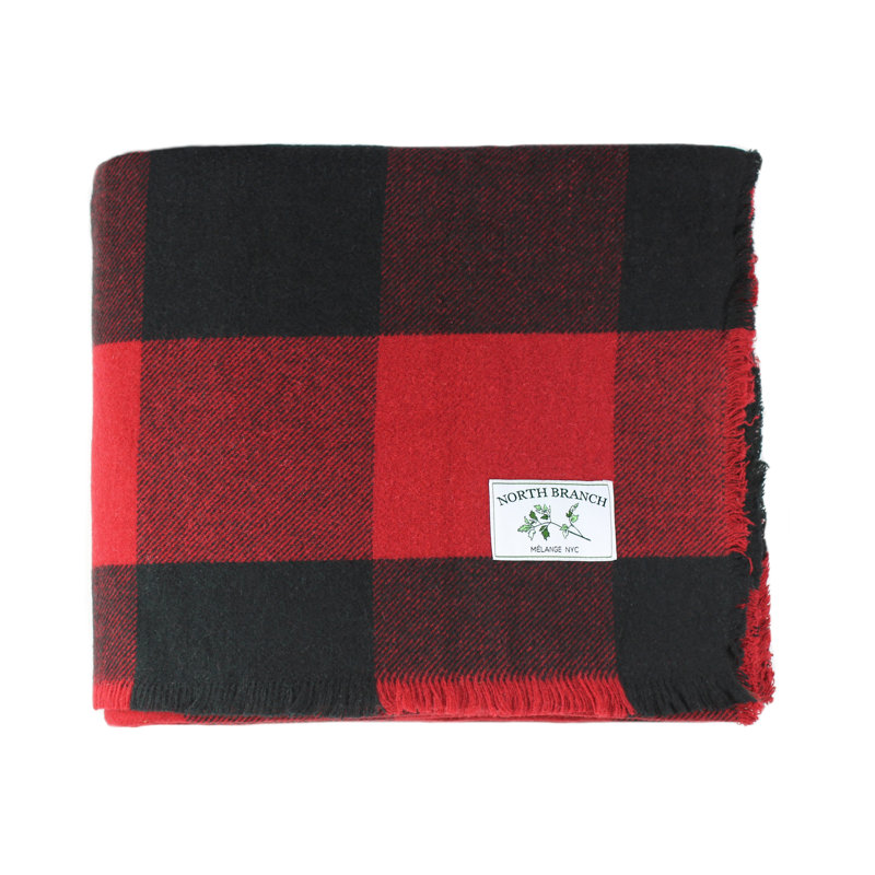 Couverture à motif écossais buffalo Scottsburg, l 88 po x L 88 po