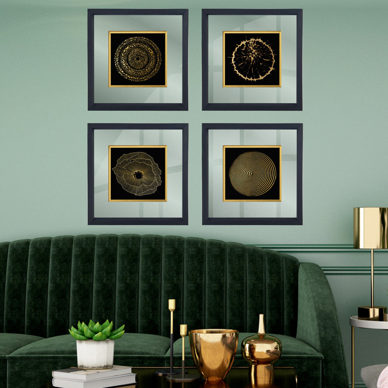Decorative Framed Painting (4 Pieces)