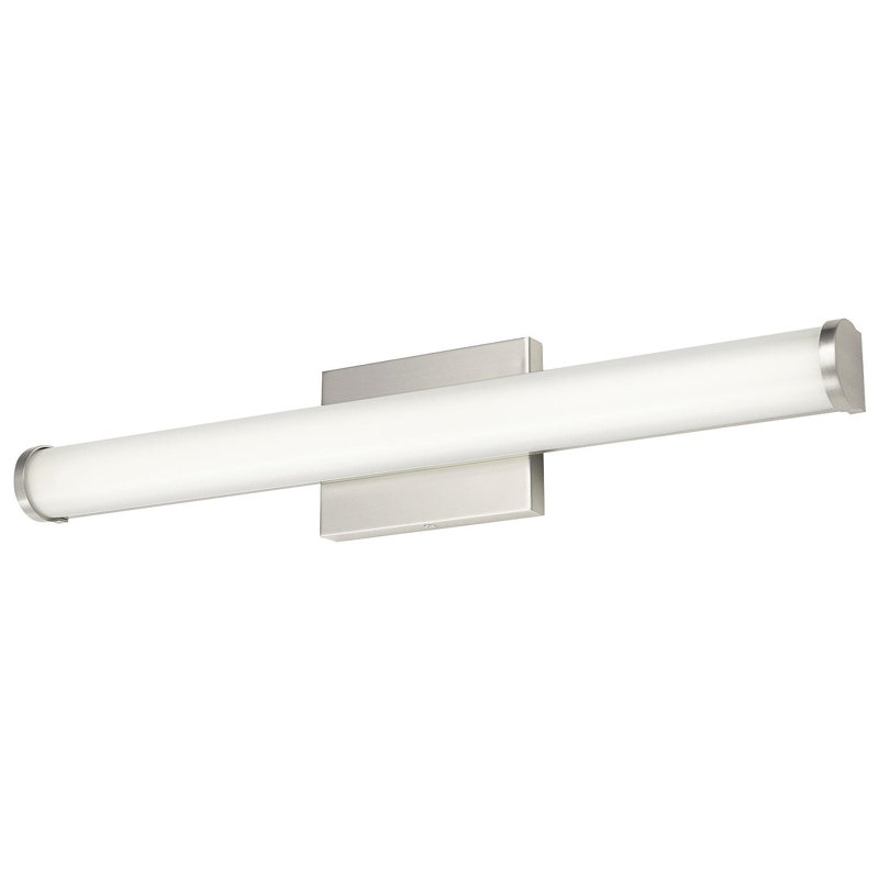 18- In. LED, Dimmable, ETL Listed, Brushed Nickel Finish, Linear Bar Vanity Light, Selectable CCT, 3000K, 4000K, 5000K