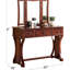 Modern Bedroom Vanity , Finish, Stool, , Rustic Wood Style W/ Veneer, Pine Design-478099964