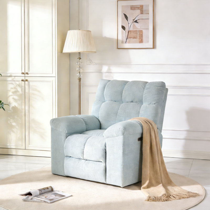 102cm Wide Chenille Wall Recliner Standard Recliner