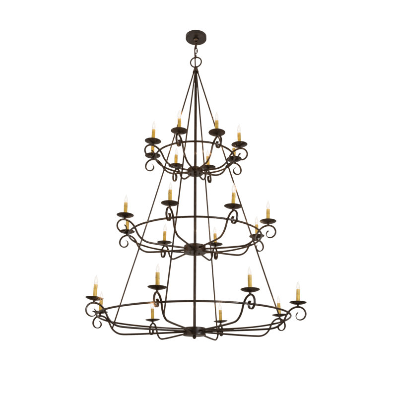 Lustre empire 24 lumières Estrella