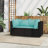 Arubah 24.8'' Wide Square Patio Sofa with Cushions-374982877-374982876