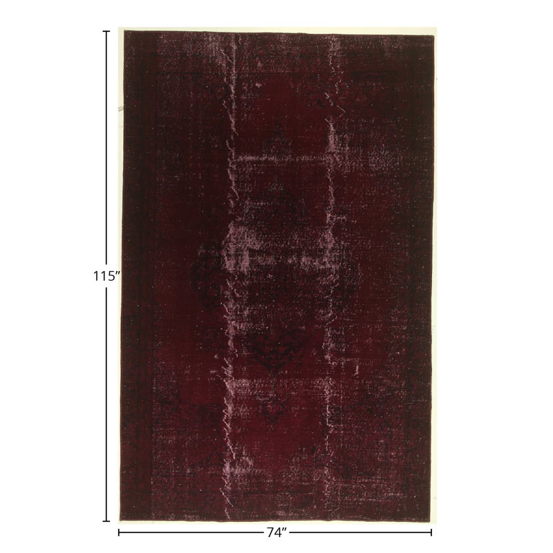 Rectangle Rectangle 6'2" X 9'7" Area Rug