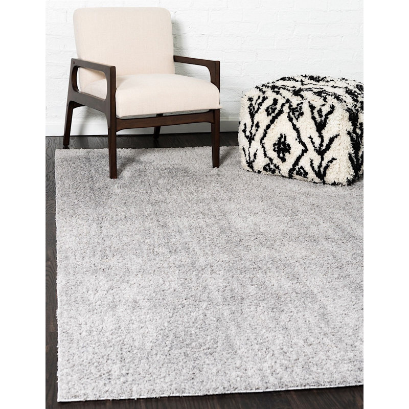 Tapis gris clair Ankeny, Rectangle 5 pi 1 po x 8 pi