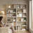 27.95 Inch Wide Standard Bookcase, Sturdy Storage Shelf For Home Space-2089337497