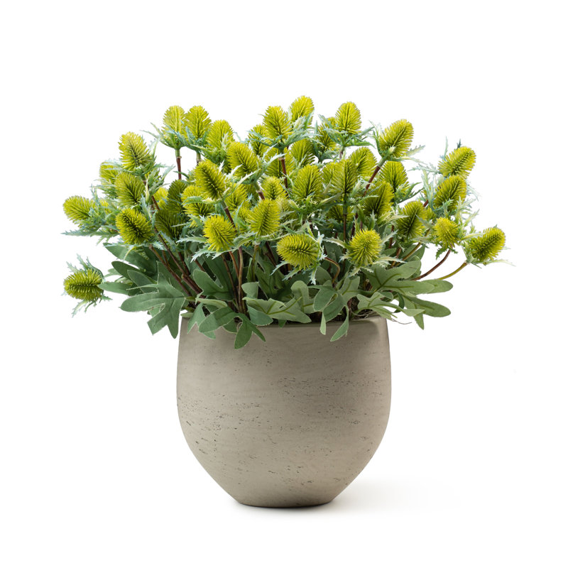 Faux Greenery Arrangement in Pot