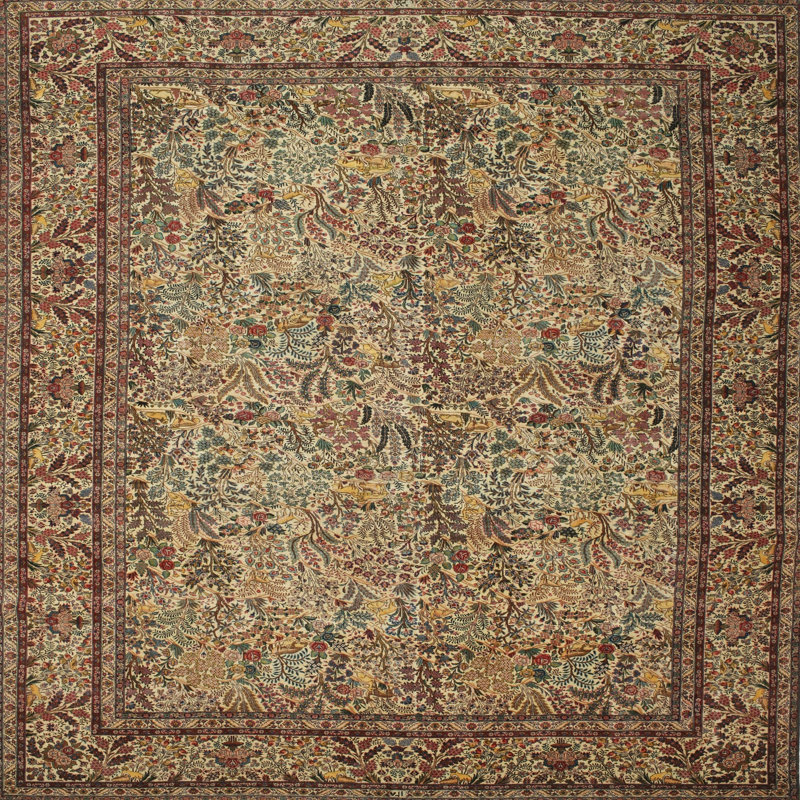 Performance Oriental Indoor Rug, Round 4'