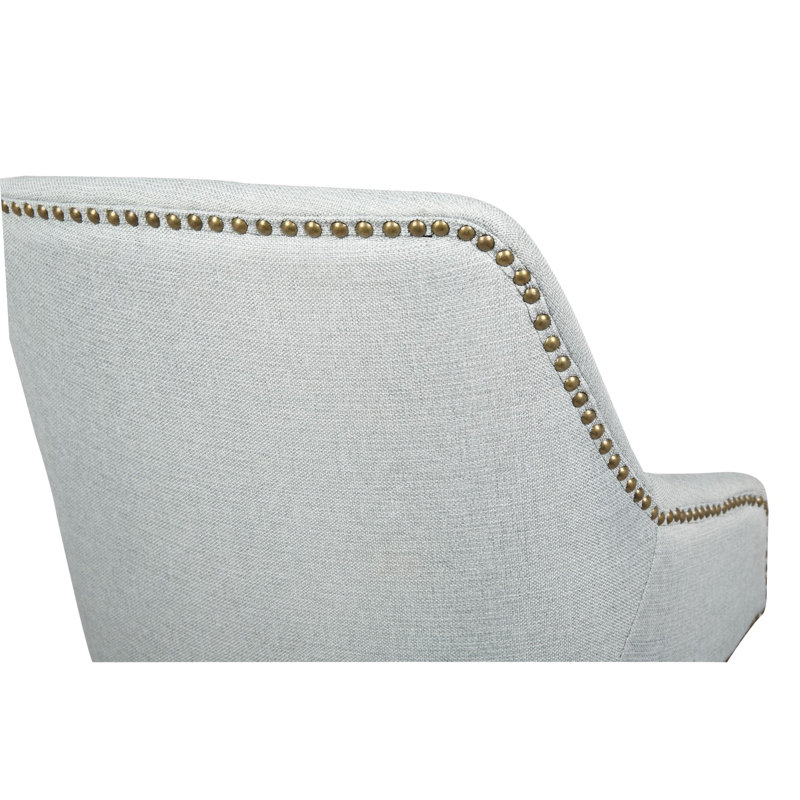 Aanshi Linen Task Chair, Gray