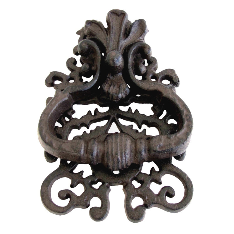 French Country Doorknocker Ornate Architectural Scroll Door Knocker French Country Doorknocker Ornate Architectural Scroll Door Knocker