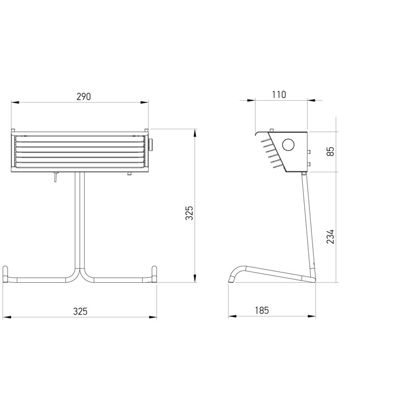 Biny LED Piano Table Lamp