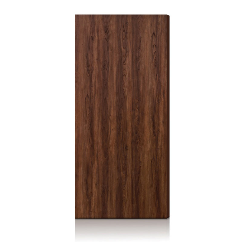 Dalle de porte intérieure texturée à texture creuse, 30 po x 80 po, Noyer