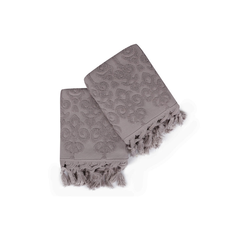 Ensemble de serviettes luxueuses, lilas, 19,7 x 35,4 pouces | 100% coton, 16,2 oz / verge carrée | Doux et absorbant, lavage doux à 86 ° F | Parfait pour la salle de bain ou le spa, design élégant et élégant
