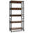 2 Pcs 5 Tier Bookshelf 62" Tall Bookcase With Tiltable Shelves Display Storage Rack-880561410