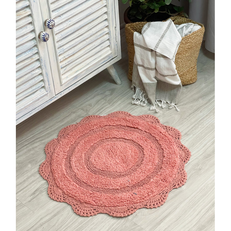 Casanova Non-Slip, Blush Pink, 24" L x 24" W