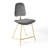 Modway Ponder Performance Velvet Bar Stool-48366011-48366790