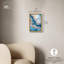Décoration murale géode en toile Molten Topaz I -585068629-585068636