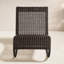 Chaise berçante d'extérieur en osier Antigua-167879041