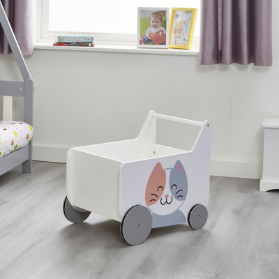  Spielzeugkiste Katze und Hund
