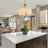 Lidia 3-Light Shaded Drum Chandelier