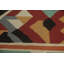 Tapis géométrique à motif oriental kilim 8 x 10
