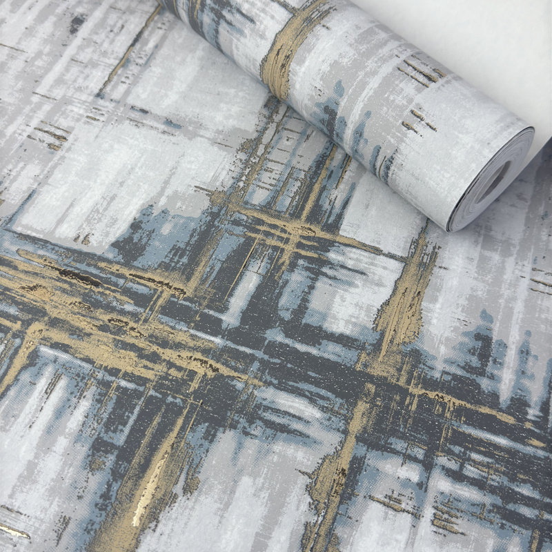 Luxury Abstract Roll, Blue
