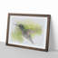 Hummingbird in Costa Rica in Abstract - Picture Frame Graphic Art Print-55769140-55769141