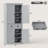 Cabinet 72.5" Freestanding Food Pantry Kitchen