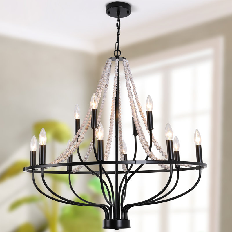 Lustre à 12 lumières Resha