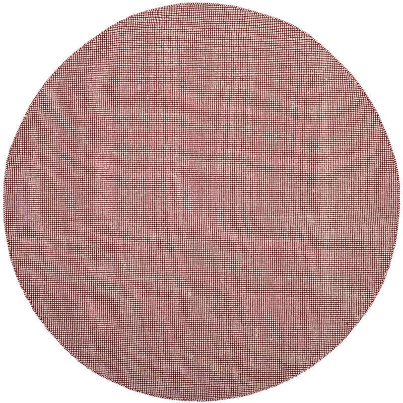 Cayman Hand Woven Cotton Rug, Round 6'