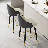 Upholstered Counter Stool With Metal Frame（Bar Stool Set Of 2）-993790817
