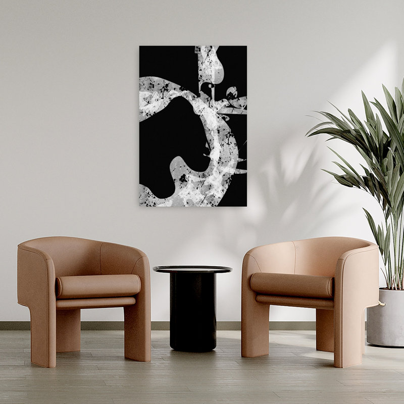 Art contemporain, art contemporain abstrait, H 36 po x l 24 po