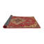 Tapis traditionnel rouge / beige Chauncy-795470264