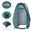 Tente de douche pour salle de bain 1 personne pop up camping