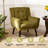 Tufted Upholstered Wide Back Armchair（Set of 2）-412486723
