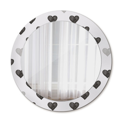 Huldar Glass Flat Wall Mirror