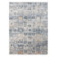 Tapis bleu / ivoire Palmea-343233018