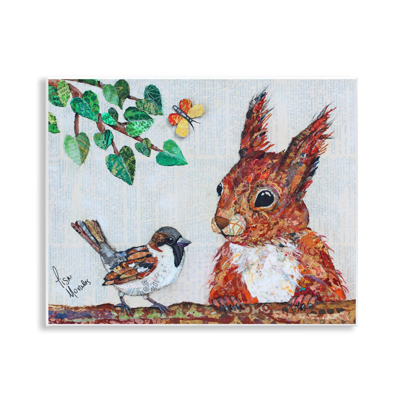 «Conversations with Sparrows», plaque murale, design par Lisa Morales