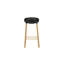 Arye Upholstered Counter Stool with Metal Frame
