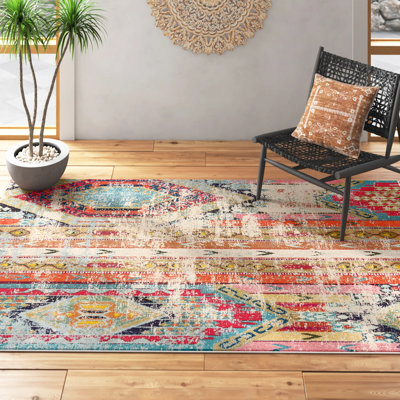 Newburyport Washable Geometric Indoor Rug