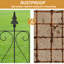 6 - Piece Set of Sword - Flower Flat - Iron Fences