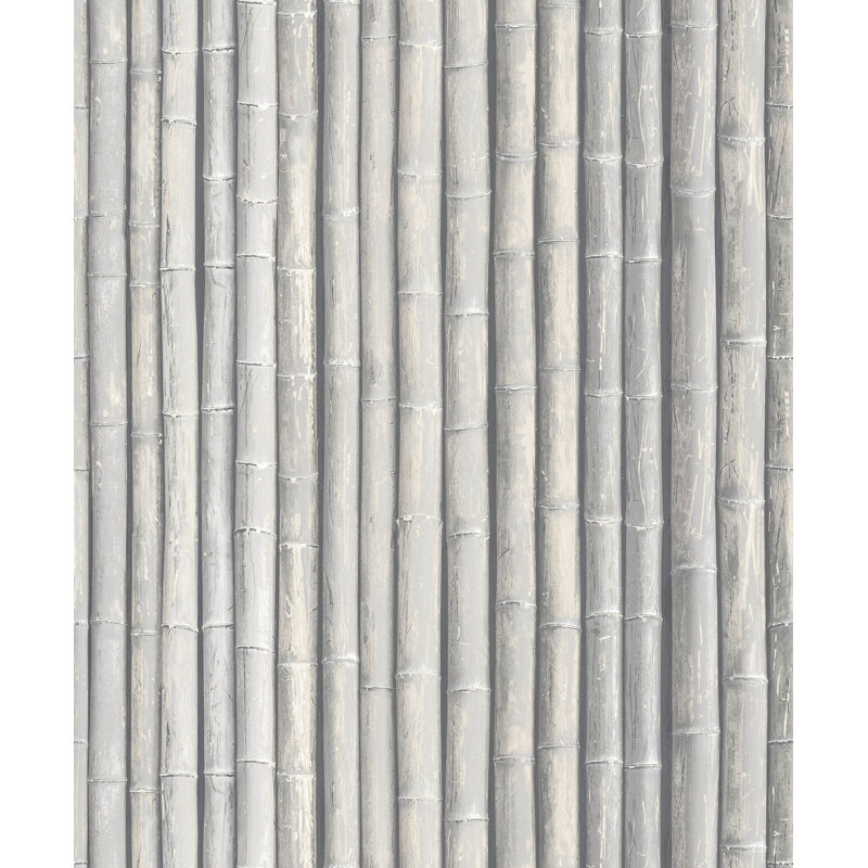 Ellingsworth 10m x 53cm Matte Wall Wallpaper Roll, Grey