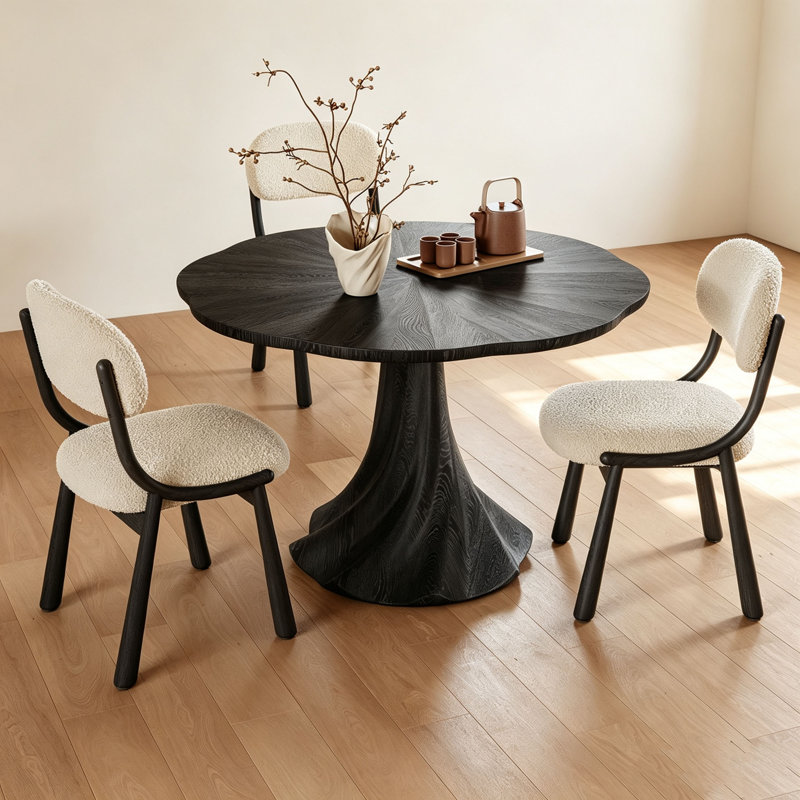 Catanzaro, 29.5" H x 43.3" W x 43.3" D, 7 pièces : table, 6 chaises