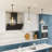 7.87"  1 - Light Single Pendant Light with Clear Glass Shade Fixtures Modern for Kitchen Island Hallway